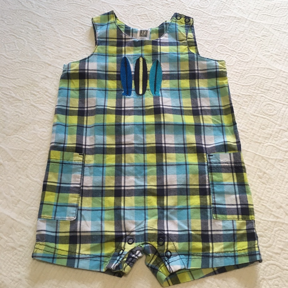 12m (5/$20) Tank-Style Romper by Carter’s